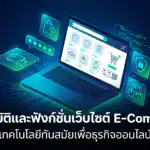 ทำเว็บ E-Commerce ต้องมีฟังก์ชันอะไรบ้าง