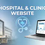 ภาพหน้าปกบทความการออกแบบเว็บไซต์คลินิกและโรงพยาบาล
