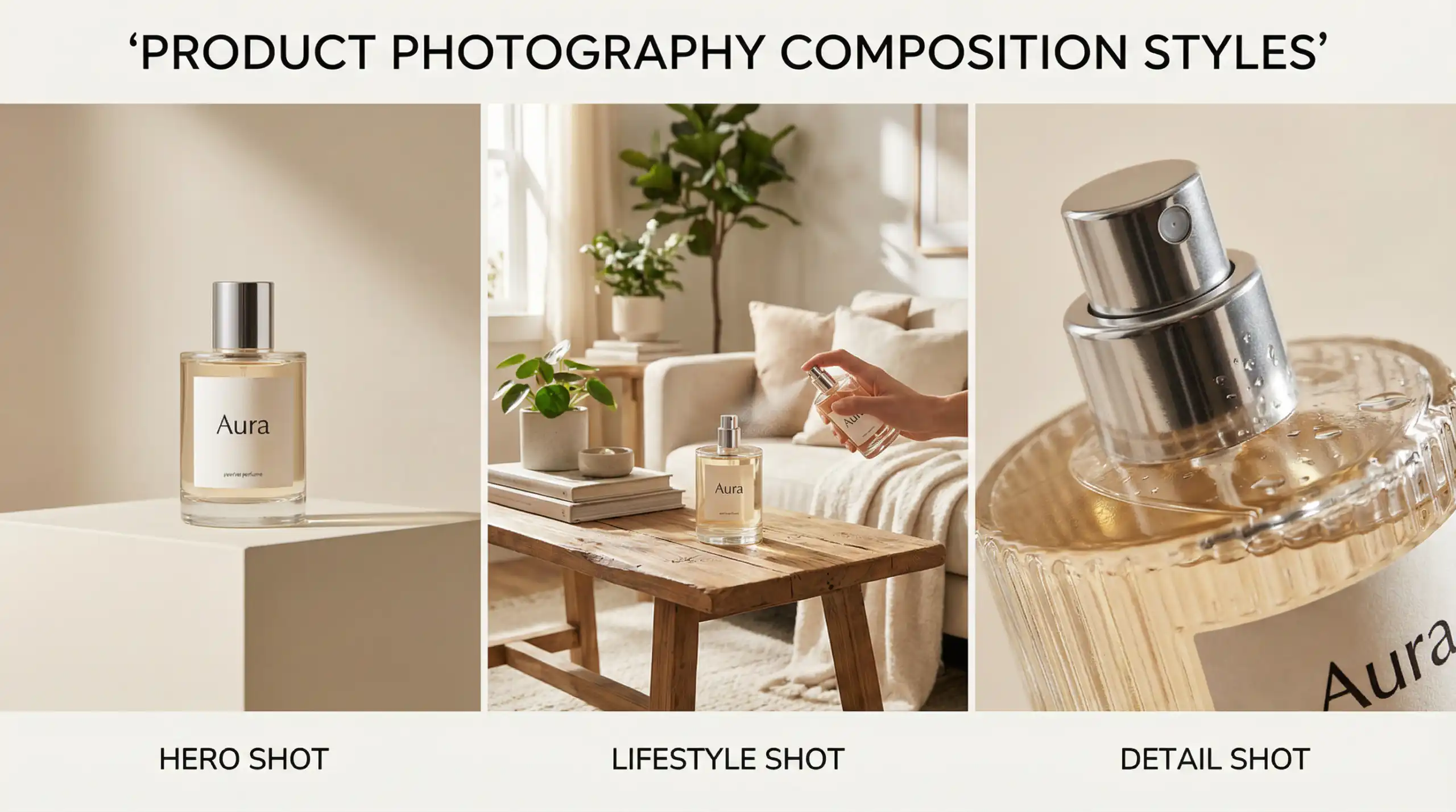 Product Photography Composition Styles