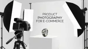 รับออกแบบเว็บไซต์ การถ่ายภาพสินค้าสำหรับ E-commerce: กล้อง Hasselblad และนาฬิกาบนแท่นวางพร้อมไฟสตูดิโอ