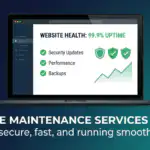 บริการดูแลเว็บไซต์รายเดือน