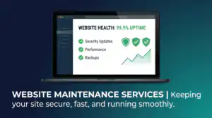 บริการดูแลเว็บไซต์รายเดือน