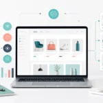 ภาพแนวคิด AI Personalization สำหรับเว็บไซต์อีคอมเมิร์ซ