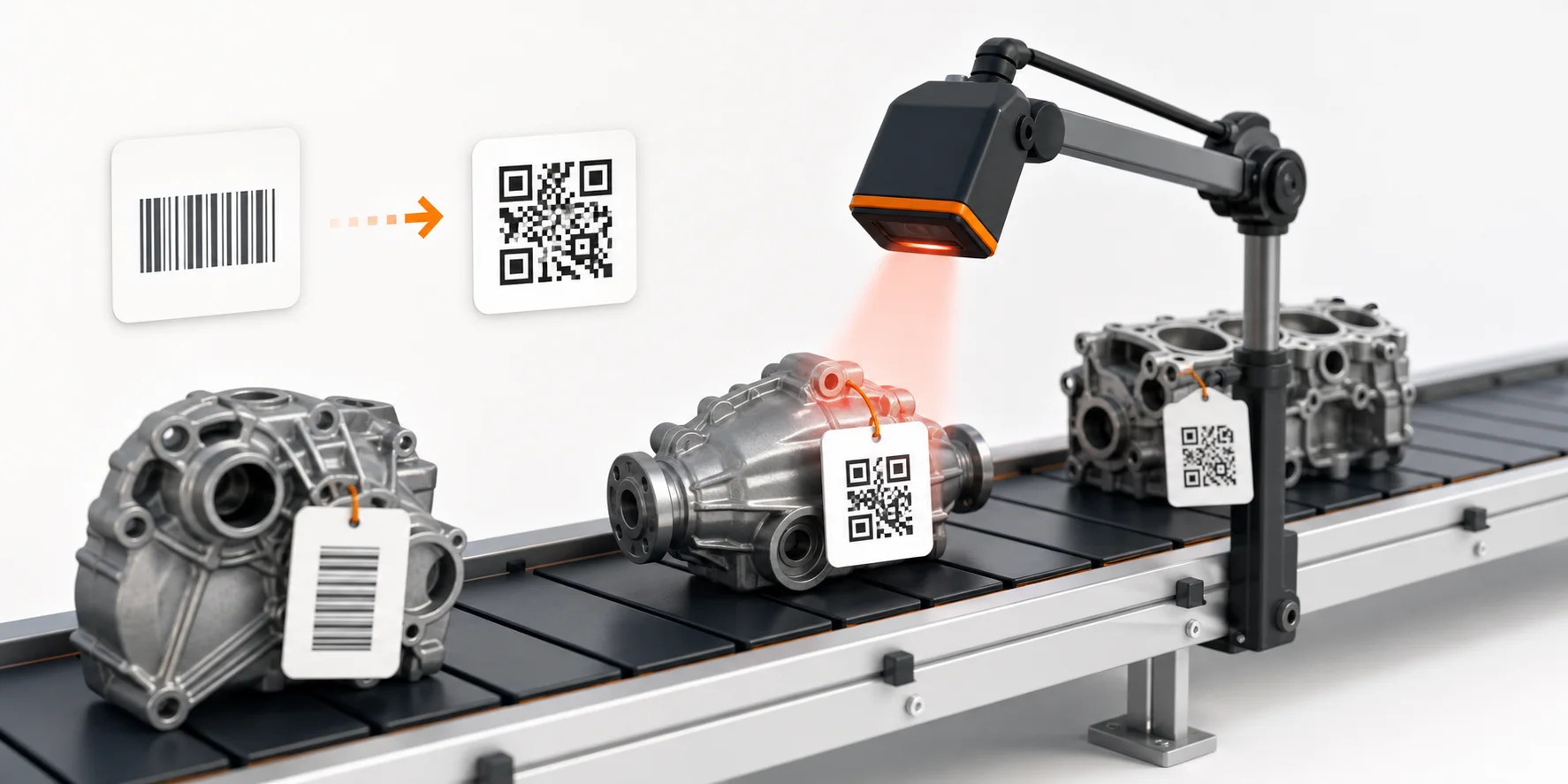 ประวัติ QR Code จากบาร์โค้ดในสายการผลิตชิ้นส่วนรถยนต์