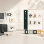 ภาพเปรียบเทียบ OpenCart ที่ต้องจัดการโฮสติ้งและส่วนเสริมเองกับ Shopify ที่รวมระบบร้านค้าออนไลน์ไว้ครบกว่า