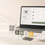 ภาพหน้าจอ checkout ร้านค้าออนไลน์พร้อมตัวเลือกชำระเงิน บัตรเครดิต QR และไอคอนการจ่ายเงินสำหรับ Shopify ในไทย