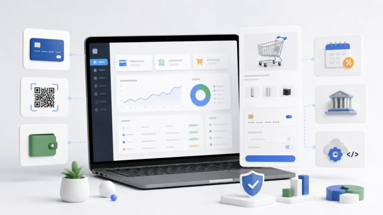 ภาพระบบรับชำระเงินออนไลน์ Omise Payment Gateway เชื่อมกับเว็บขายของ